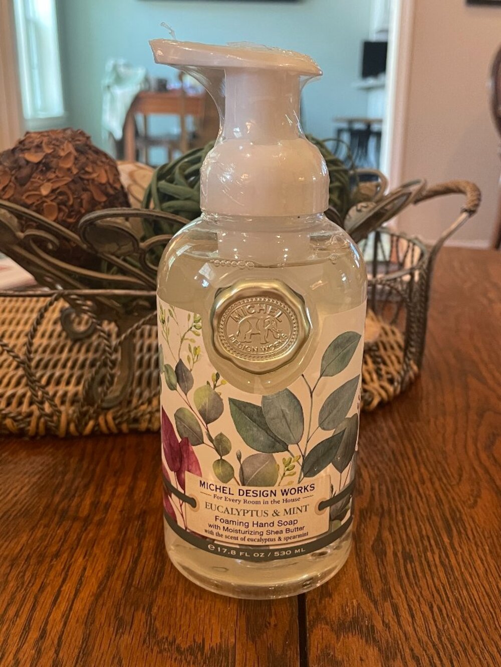 Eucalyptus & Mint Foaming Hand Soap Michel Design Works 17.8oz